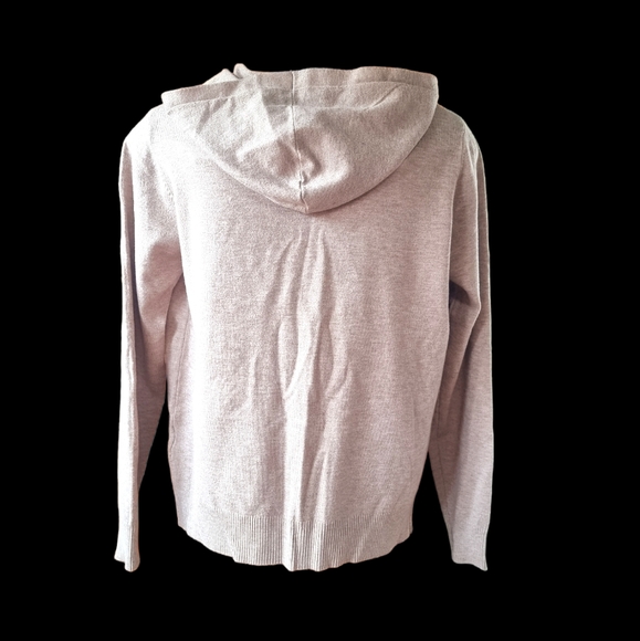 3/$40 Sale! Milano Embroidered Zip-Up Sweater with Hood 🌺 - Picture 2 of 8